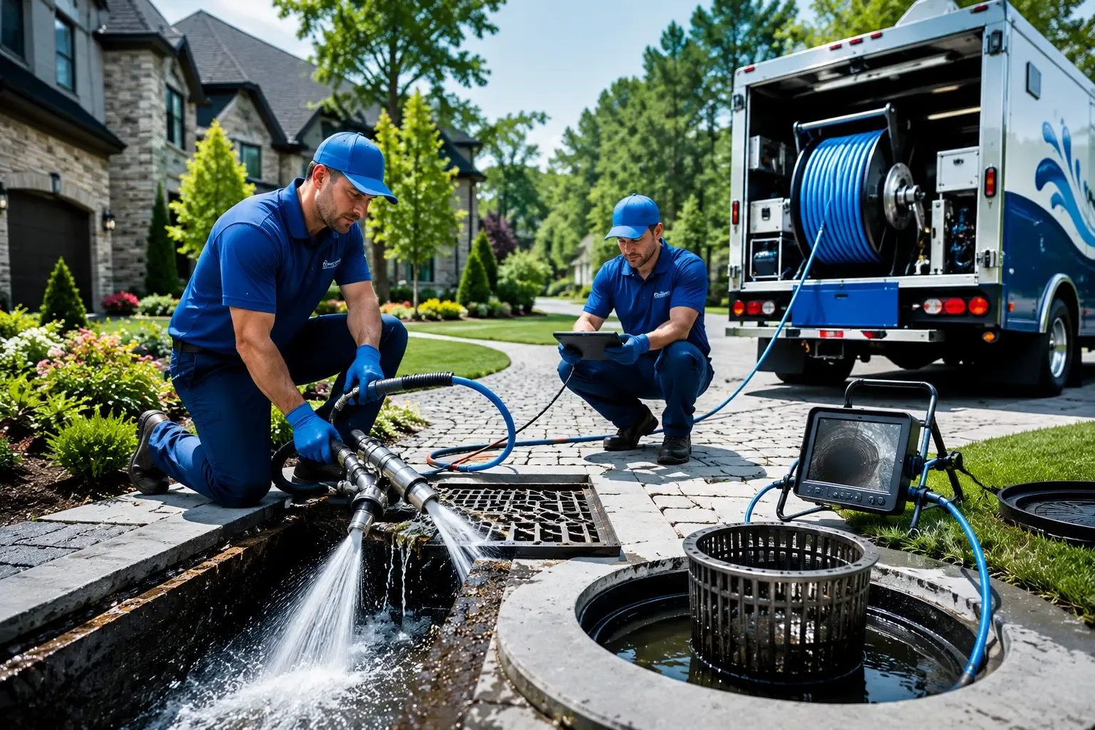 Local outdoor drain cleaning professionals in Clifton, VA