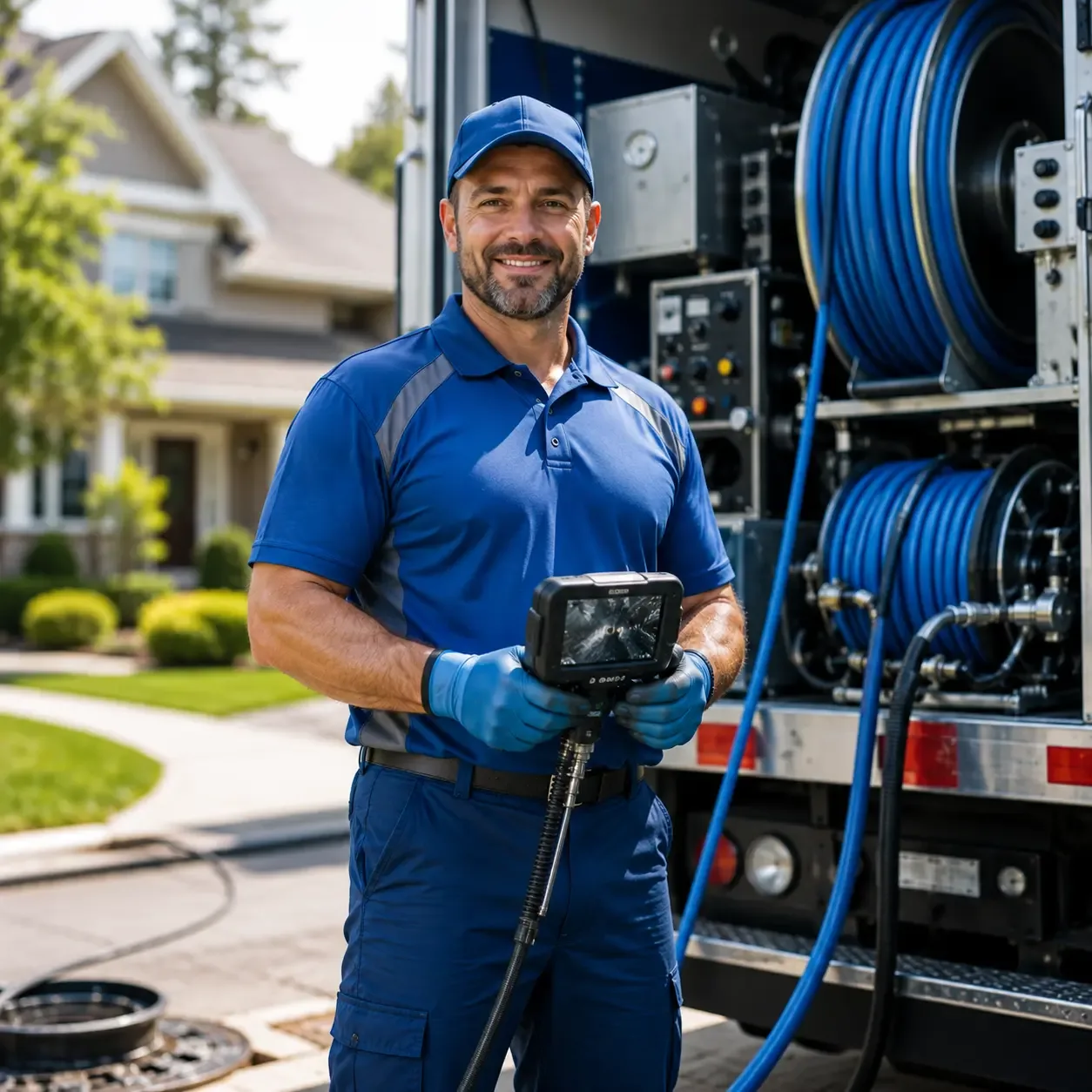 Local outdoor drain cleaning specialists in Clifton, VA